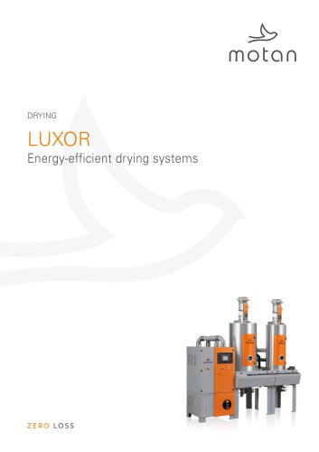 LUXOR Energy-efficient drying systems