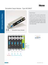 DeviceNet Output Module Type MCE9637