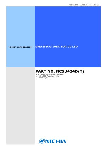 PART NO. NCSU434D(T)
