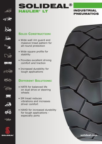 SOLIDEAL® HAULER® LT INDUSTRIAL PNEUMATICS