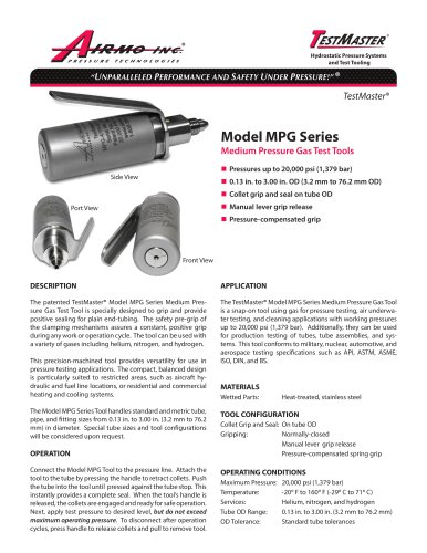 Model MPG Series