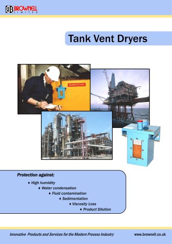 Tank Vent Dryers