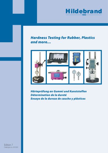 Hardness Testing for Rubber, Plastics and more…