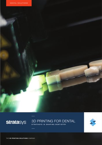 3D printing for dental