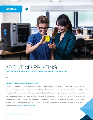 ABOUT 3D PRINTING