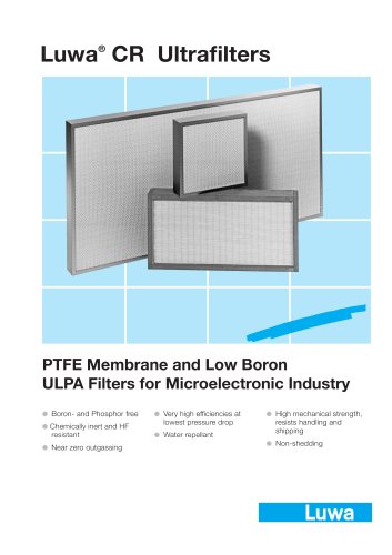 Luwa Ultra Filter CR