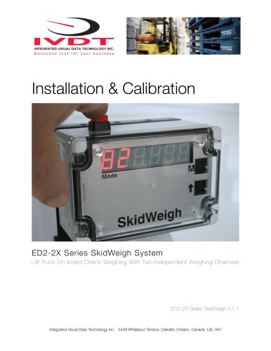 Automatic Load Weight Verification for Rough Terrain Lift Trucks