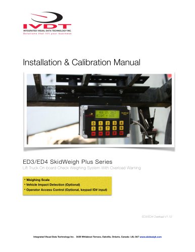 Forklift Impacts detection