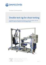 Alternating bending test bench - Furniture testing