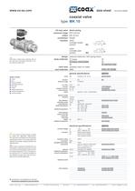 2/2 way coaxial direct acting   MK 10