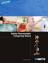 Safety Thermostatic Tempering Valves