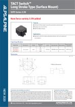 TACT Switch™ Long Stroke Type (Surface Mount)