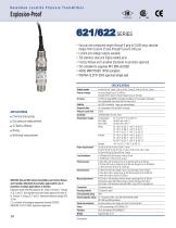 621/622 Series Explosion-Proof Pressure Transmitters