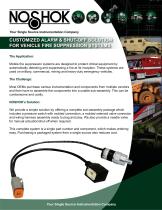 Alarm/Shut-off Package for Vehicle Fire System Flyer - NK11FS