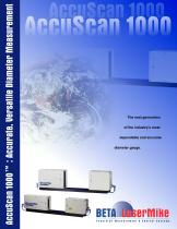 Accuscan 1000 Series: Single-Plane Diameter Measurement