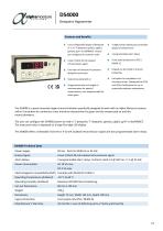 DS4000Dewpoint Hygrometer Datasheet