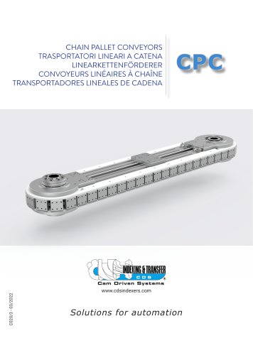 CPC Chain pallet conveyors