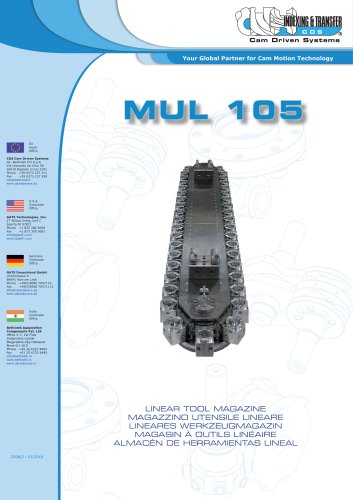 MUL Linear tool magazine