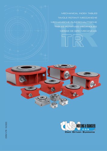 TR Mechanical index tables