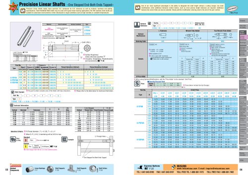 Precision Linear Shafts