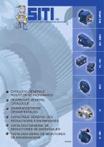 General catalogue gearboxes with bevel and/or helical gears