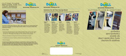 DoALL Cutting Fluids Brochure