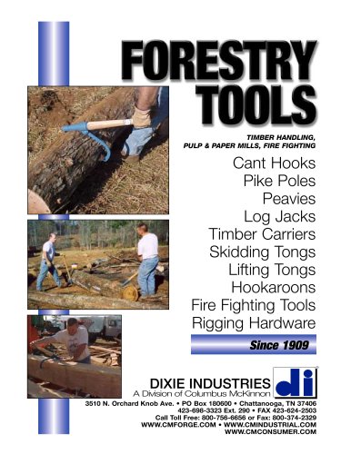 Dixie Forestry Tools Brochure