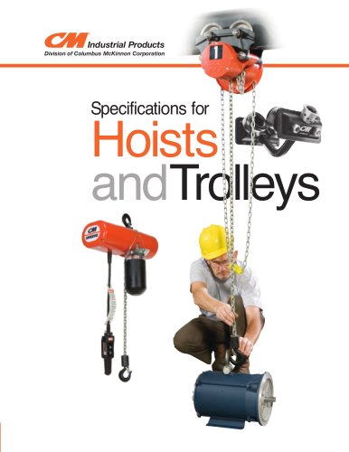 Hoist Spec Catalog