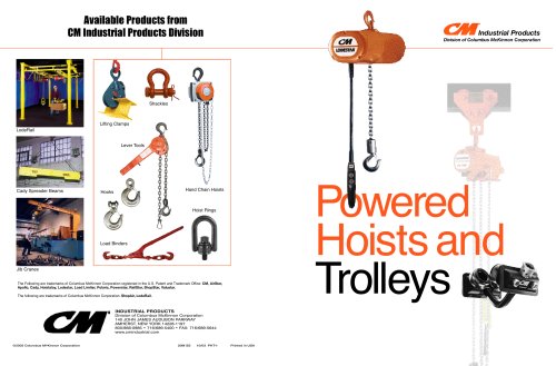 Power Hoist Brochure