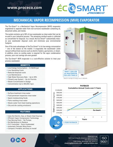 ÉCO-SMART® Water Waste Treatment