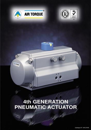 4th GENERATION PNEUMATIC ACTUATOR