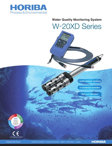 W-20XD Water Quality Monitoring System