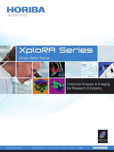 XploRA Series Raman Spectrometer