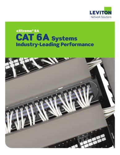 CAT 6A Brochure