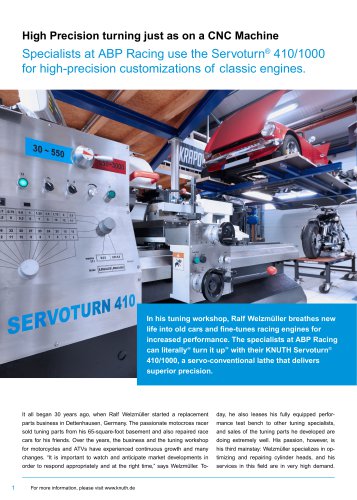 Servoturn® 410/1000