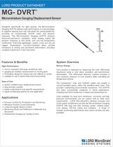 Microminiature Gauging DVRT®