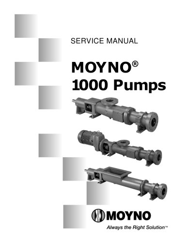 Moyno 1000 Service Manual