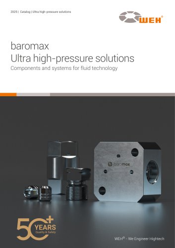 baromax Ultra-high pressure solutions