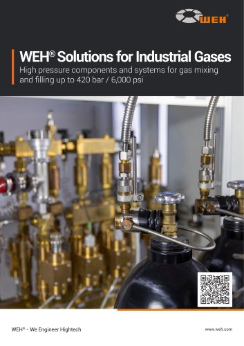 WEH&reg; Solutions for Industrial Gases