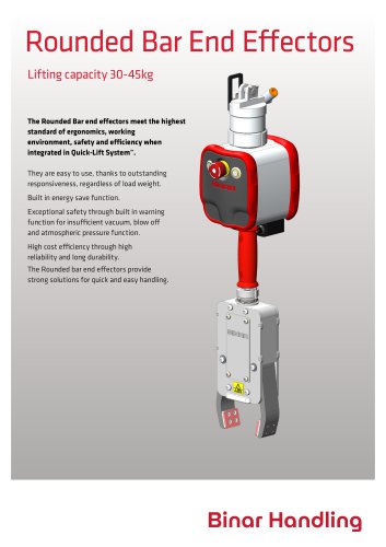 End Effector - Rounded Bar End Effectors