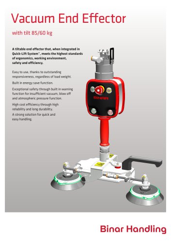 End Effector - Vacuum End Effector