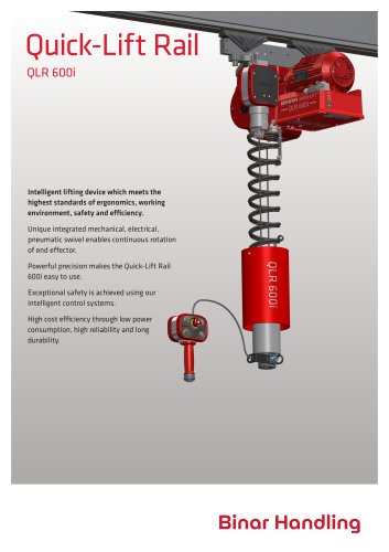 Quick-Lift Rail QLR 600i