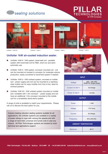 Unifoiler data sheet EU English