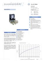 01.007.111 Servo-controlled solenoid valve NC, DN7