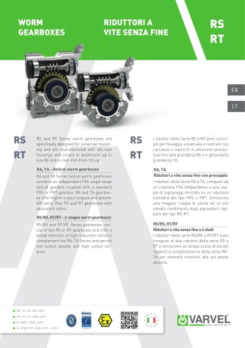 RS/RT datasheet