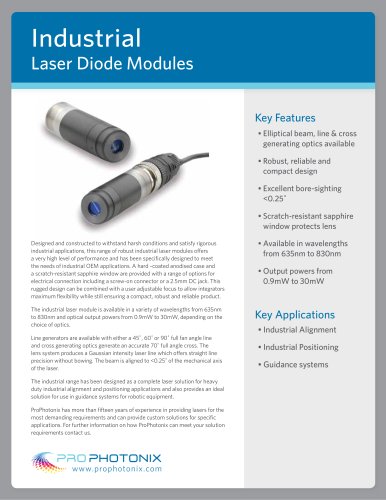 Industrial Laser Module