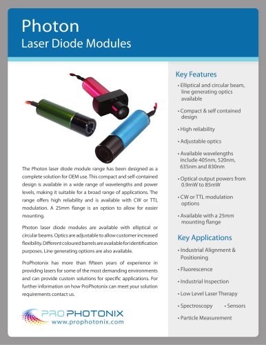 Photon Laser Diode Modules