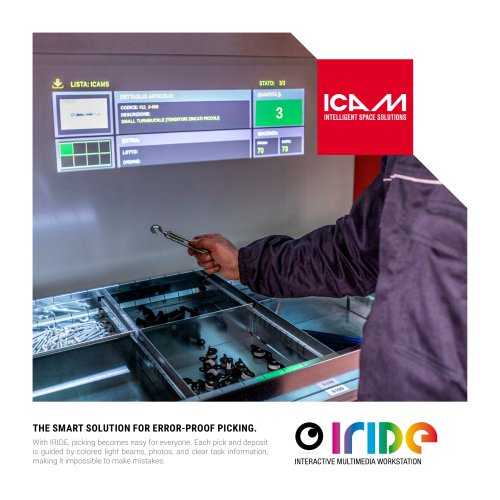 IRIDE - interactive multimedia workstation. The smart solution for error-proof picking.