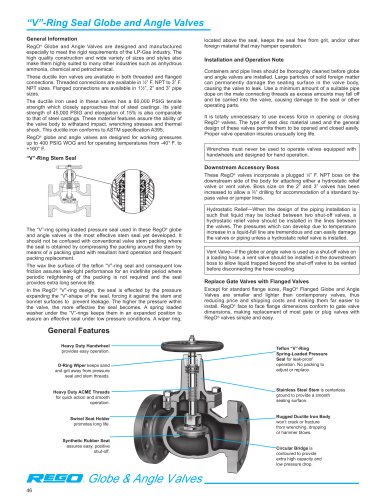 globe angle valve