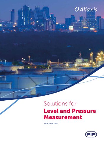 Solutions for Level and Pressure Measurement